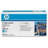 Original CE261A HP Cyan Toner Cartridge